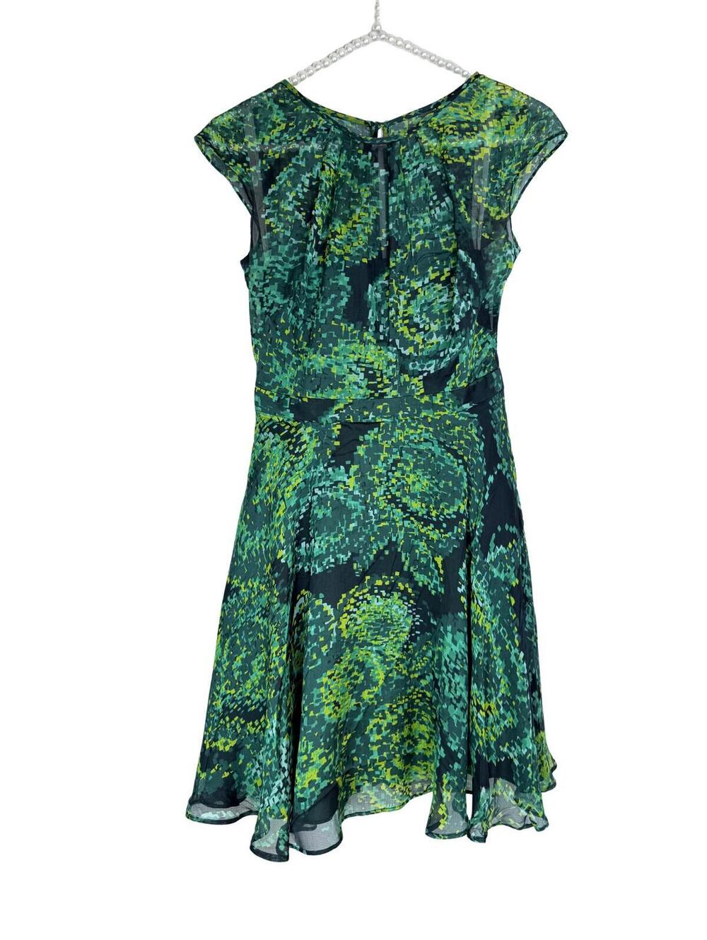 Shoshanna Northern Lights Dress 100% Silk Size 0